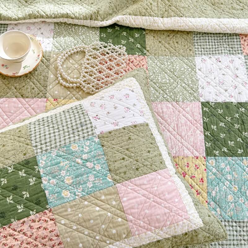 Garden Chic Luxe Reversible Flat Sheet Set