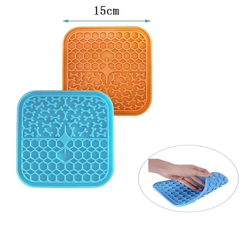 Anxiety-Relieving Lick Mat for Dogs & Cats | Slow Feeder & Enrichment Toy