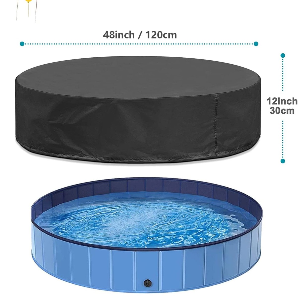 Durable Waterproof Dog Pool Cover for Cleaner Water