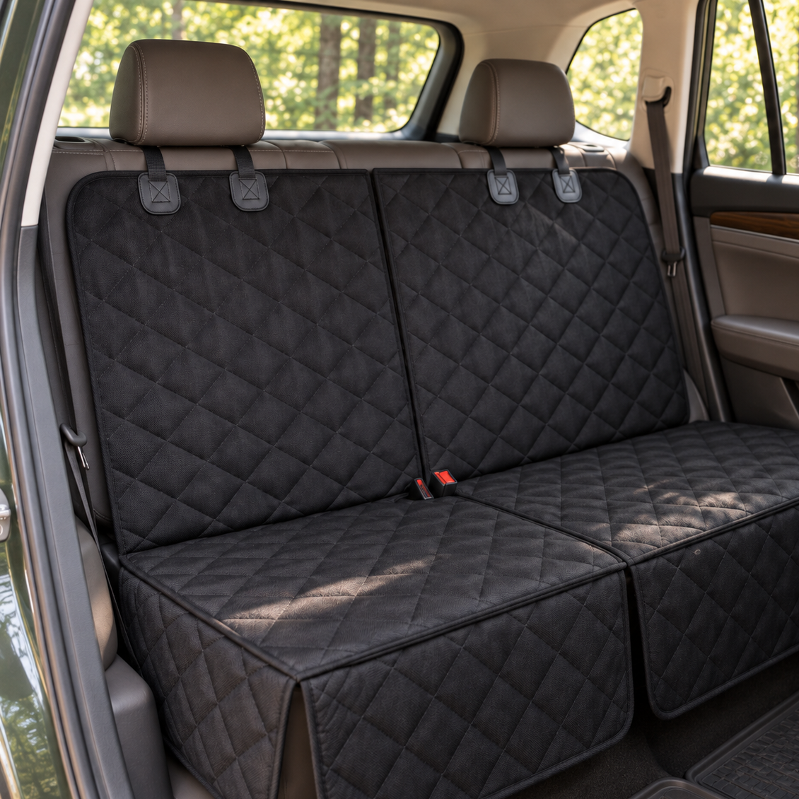 Durable Waterproof Dog Car Seat Cover for Clean Rides