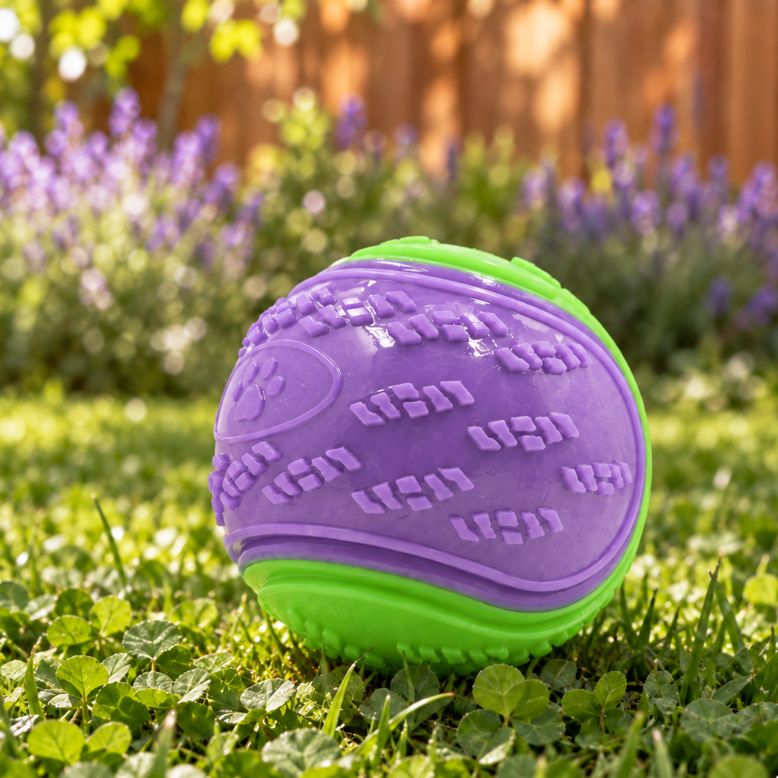 Bouncy Squeaky TPR Dog Ball for Exciting Fetch Games