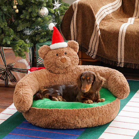 Cute Bear Pet Bed