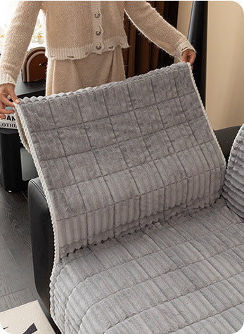 Backrest section of the flannel cover