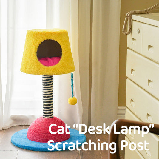 Lamp-Style Cat Scratching Post