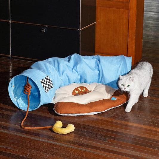 Cat Tunnel Bed