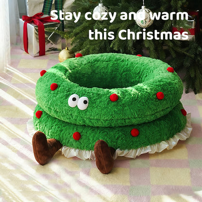 Winter Thickened Warm Cat Bed