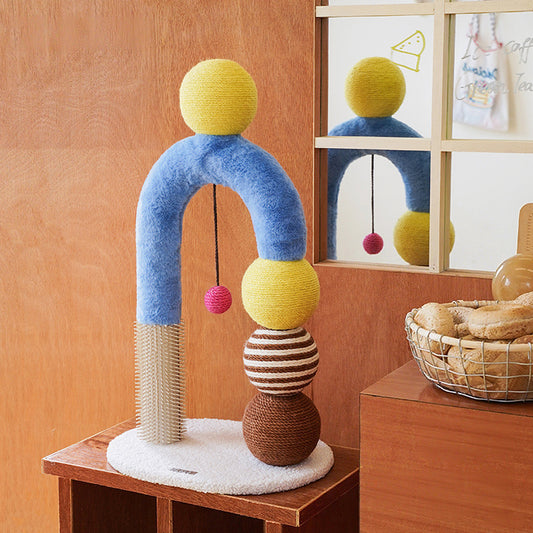 Multi-Functional Cat Scratching Post