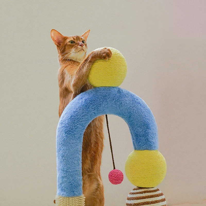 Multi-Functional Cat Scratching Post