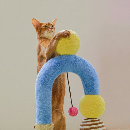 Multi-Functional Cat Scratching Post