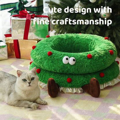 Winter Thickened Warm Cat Bed