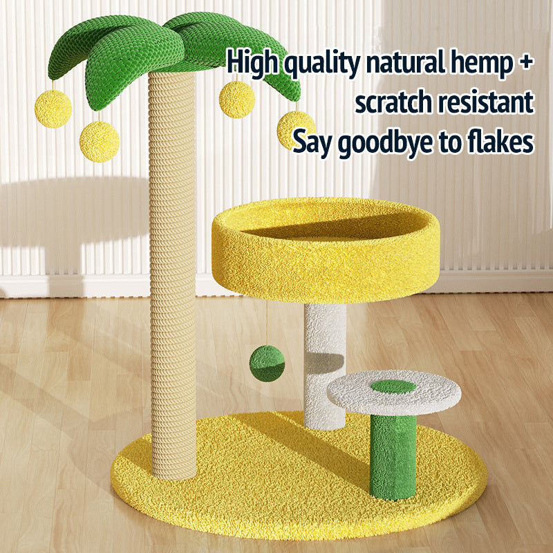 Compact Cat Tree & Scratcher