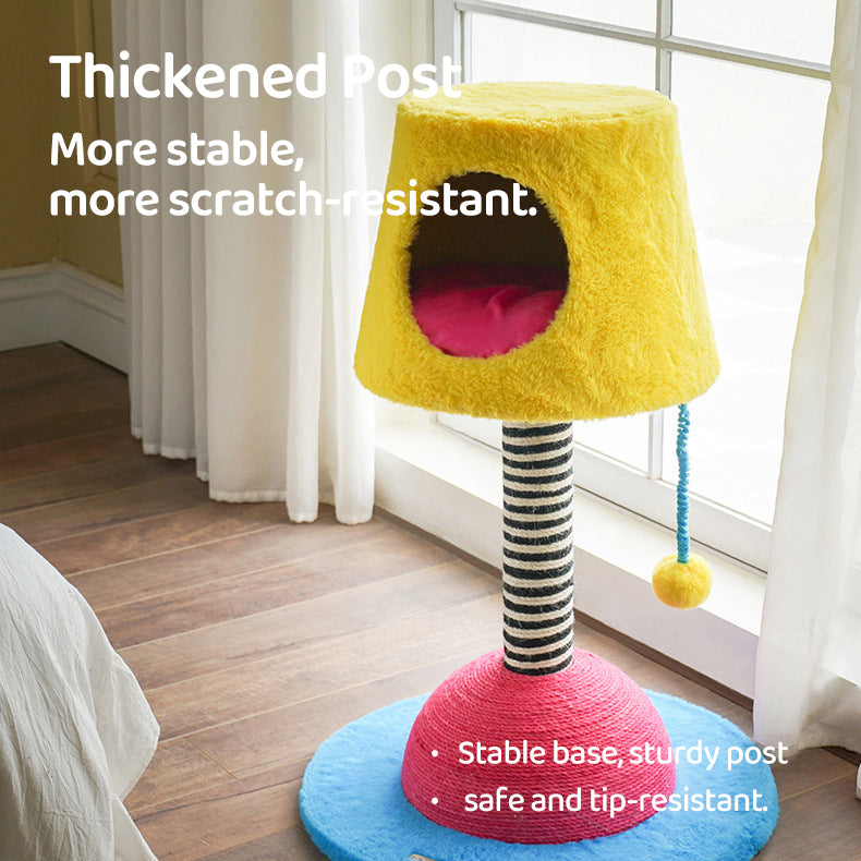 Lamp-Style Cat Scratching Post