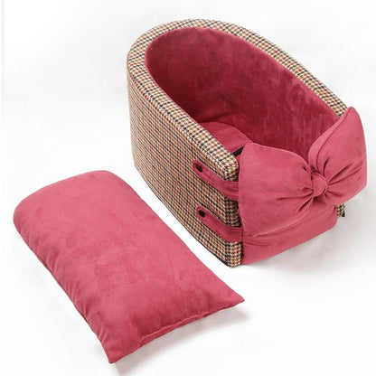 Car armrest pet nest