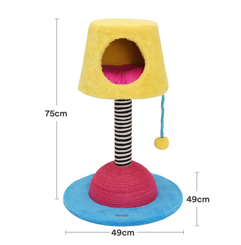 Lamp-Style Cat Scratching Post