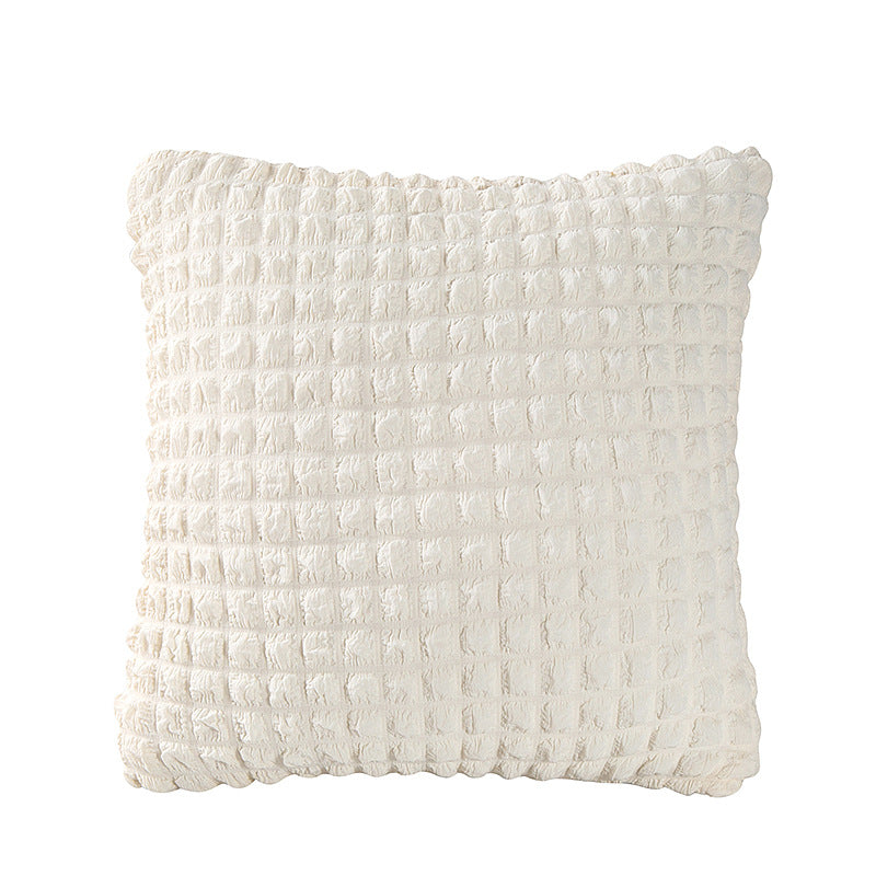 All-Season Cloud-Bubble Textured Stretch Couch Cover with Full Coverage