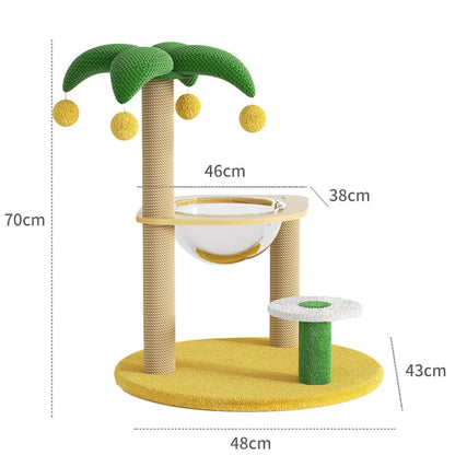 Compact Cat Tree & Scratcher