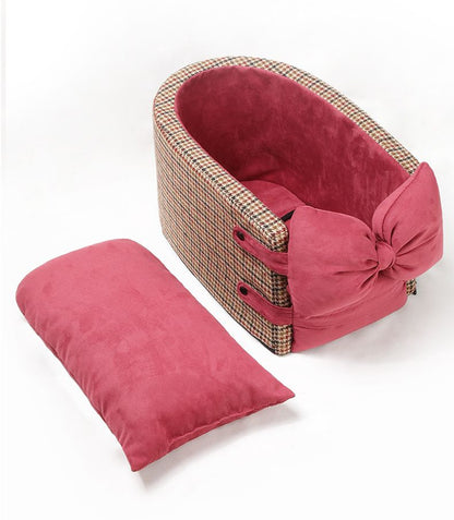 Car armrest pet nest