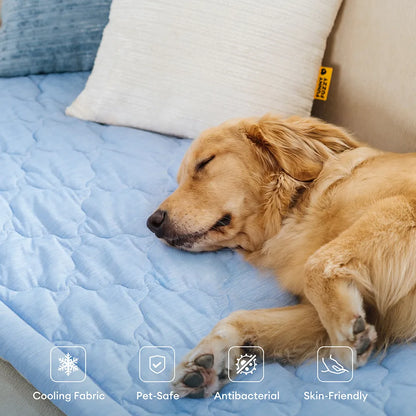 ChillNest Cooling Non-Slip Couch Cover – Stay Cool and Secure