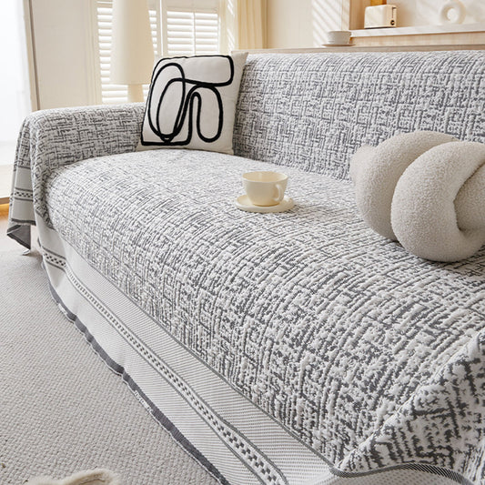 Four Seasons Universal Ice Silk Cooling Couch Cover - Ultra-Soft, Breathable & Easy-Fit