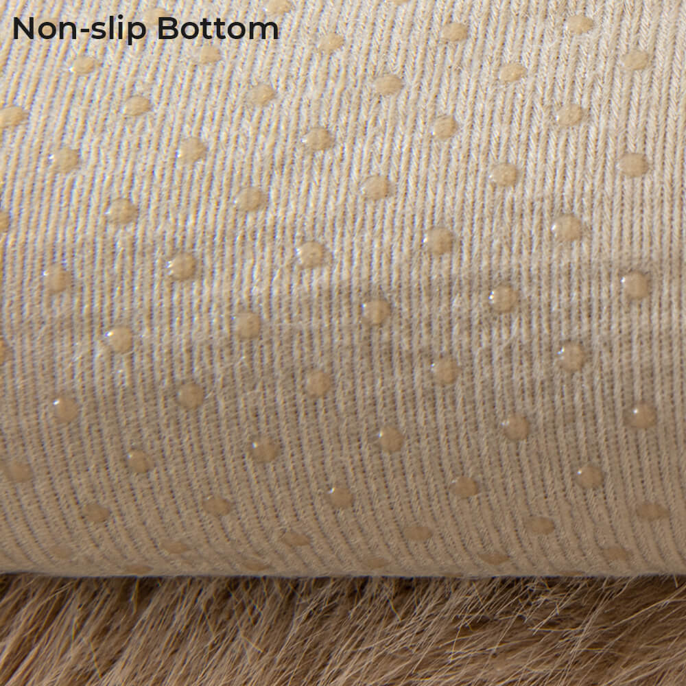 Cozy Thick Faux Fur Sofa Protector – Non-Slip Plush Couch Cover for Ultimate Comfort