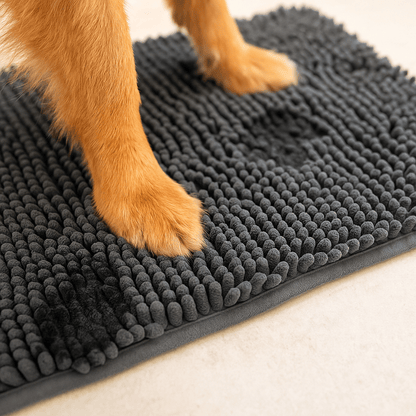 Superabsorbent Microfiber Paw Mat for Mud-Free Floors