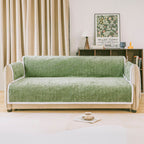 All-Season Anti-Slip Striped Pet Rug with Armrest — Furniture Protector & Outdoor Couch Cover to Keep Pets Calm and Still