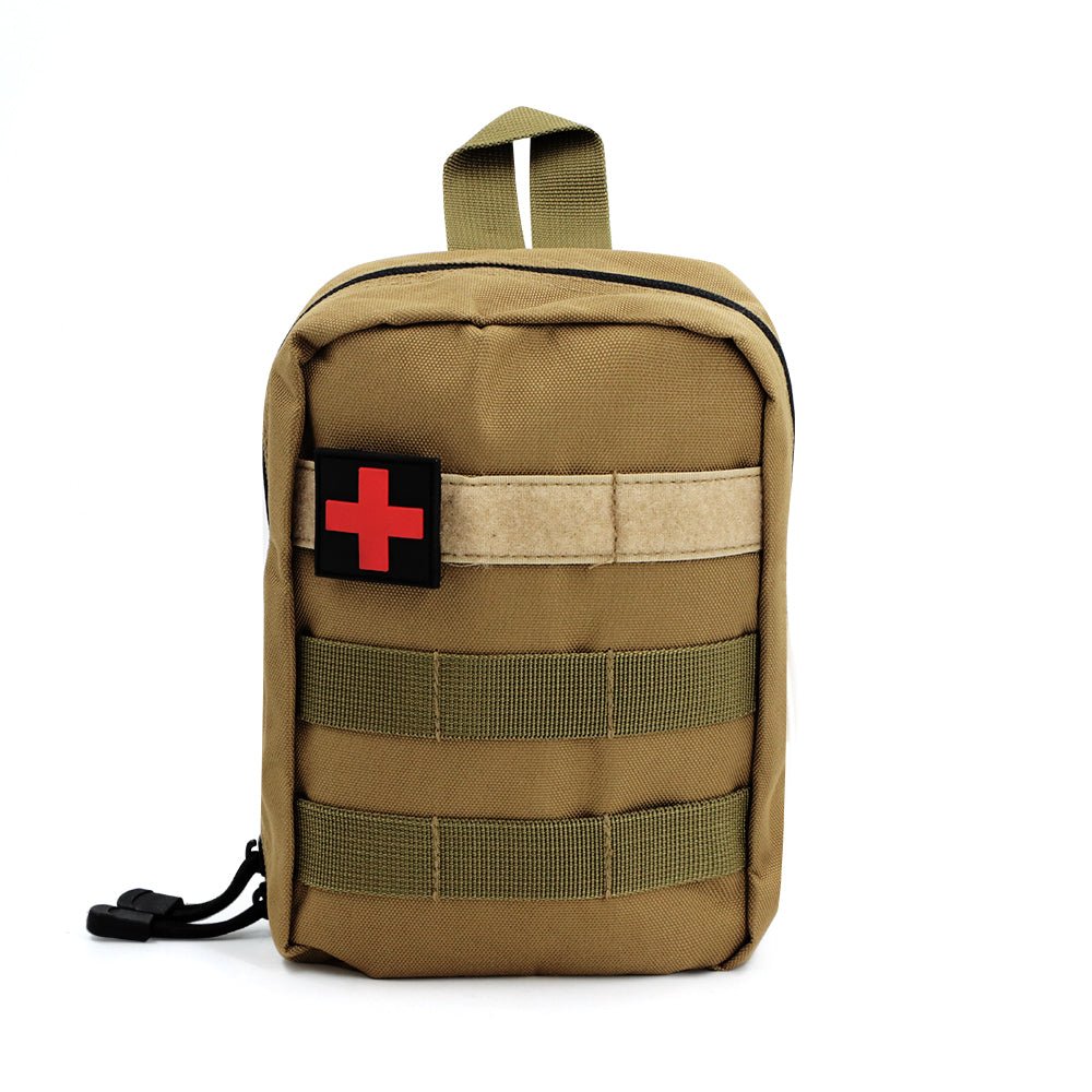 Compact Tactical MOLLE First Aid Pouch for Prepared Owners