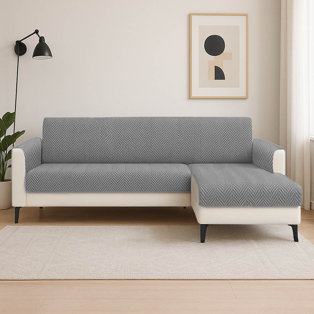 SlipSafe Waterproof Non-Slip Furniture Protector — Pet Couch Cover