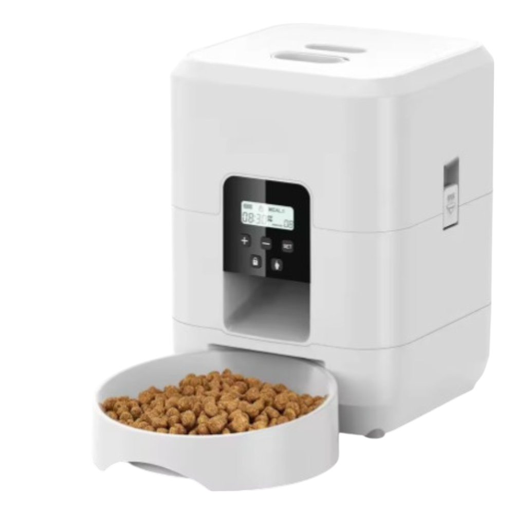 Automatic Smart Pet Feeder | WiFi-Controlled Food Dispenser for Cats & Dogs