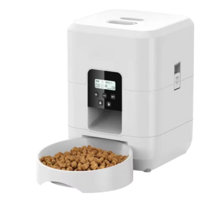 Automatic Smart Pet Feeder | WiFi-Controlled Food Dispenser for Cats & Dogs