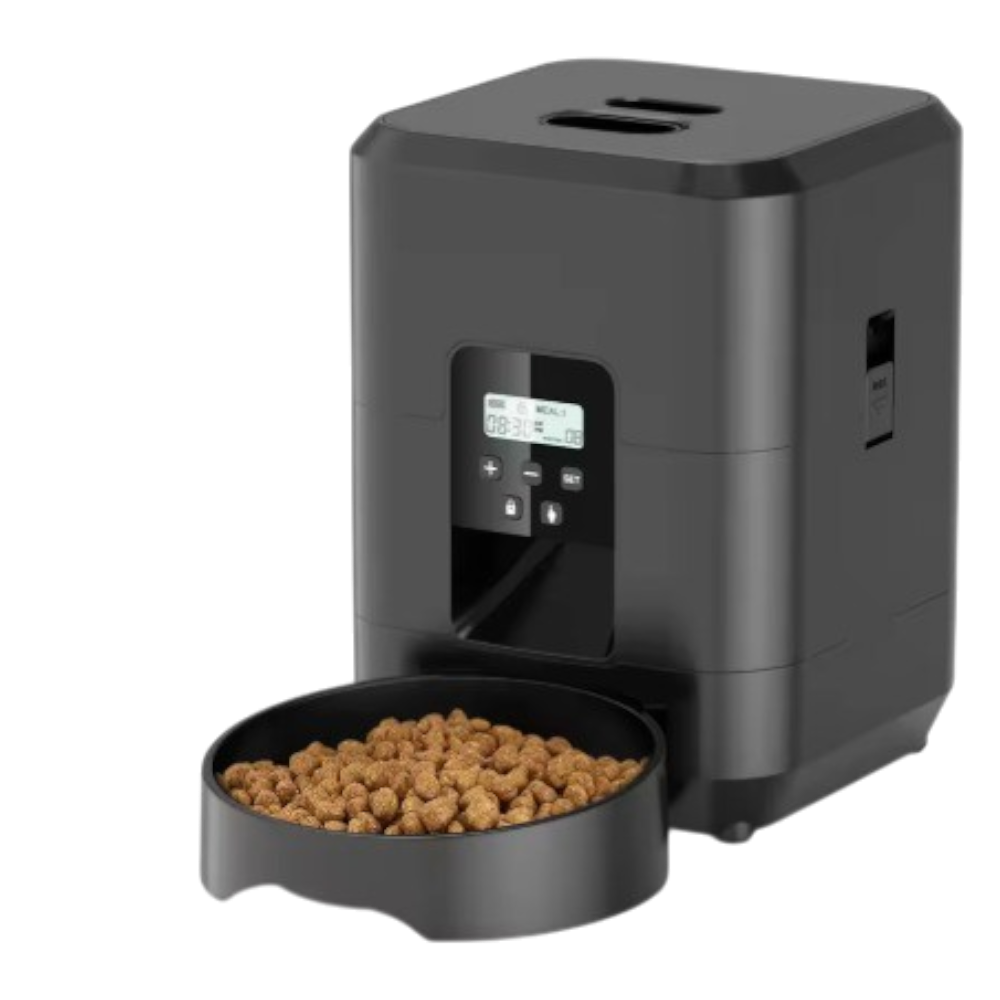 Automatic Smart Pet Feeder | WiFi-Controlled Food Dispenser for Cats & Dogs