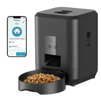 Automatic Smart Pet Feeder | WiFi-Controlled Food Dispenser for Cats & Dogs