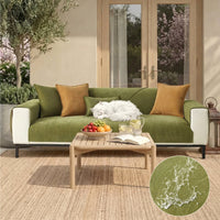 All-Season Waterproof Outdoor Couch Cover - Stain-Resistant & Durable