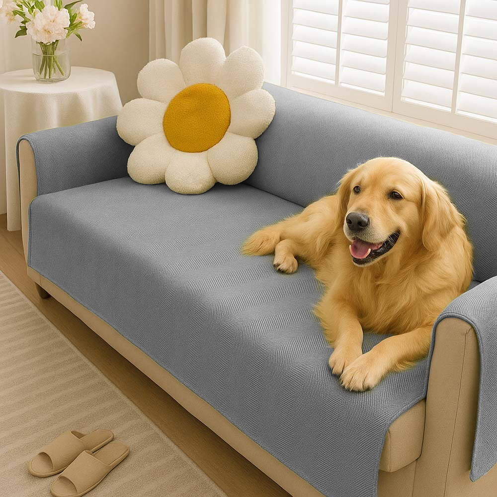 SlipSafe Waterproof Non-Slip Furniture Protector — Pet Couch Cover