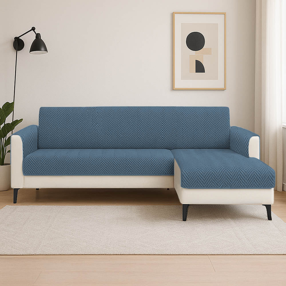 SlipSafe Waterproof Non-Slip Furniture Protector — Pet Couch Cover