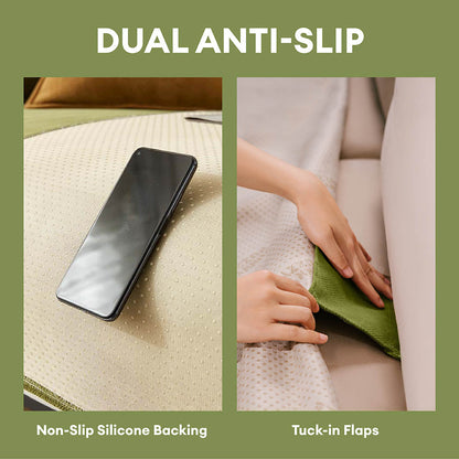 SlipSafe Waterproof Non-Slip Furniture Protector — Pet Couch Cover