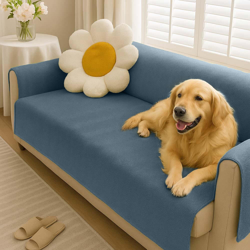 SlipSafe Waterproof Non-Slip Furniture Protector — Pet Couch Cover
