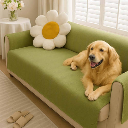 SlipSafe Waterproof Non-Slip Furniture Protector — Pet Couch Cover