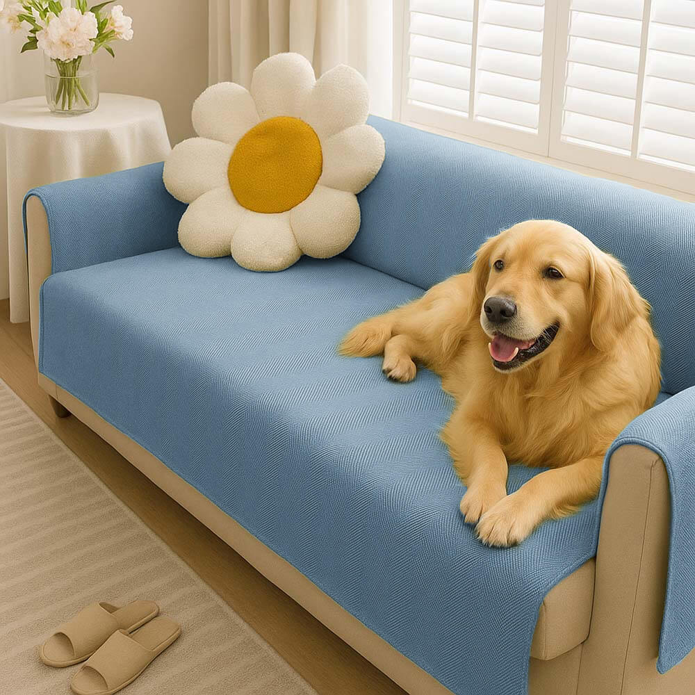 SlipSafe Waterproof Non-Slip Furniture Protector — Pet Couch Cover