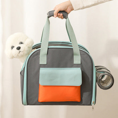 3-in-1 Expandable Dog Travel Carrier – Airline-Approved Pet Bag with Breathable Mesh