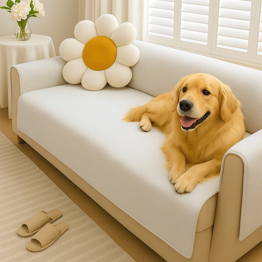 SlipSafe Waterproof Non-Slip Furniture Protector — Pet Couch Cover