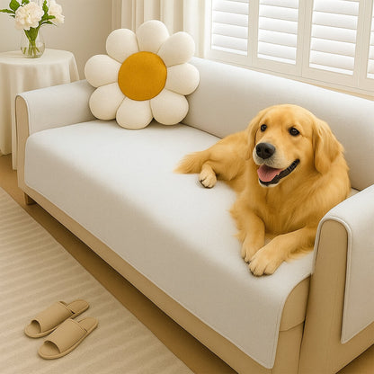 SlipSafe Waterproof Non-Slip Furniture Protector — Pet Couch Cover