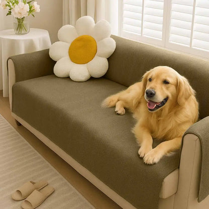 SlipSafe Waterproof Non-Slip Furniture Protector — Pet Couch Cover