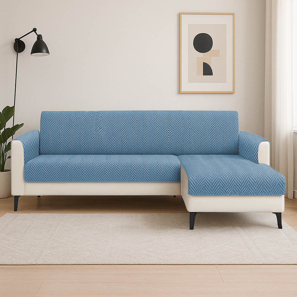 SlipSafe Waterproof Non-Slip Furniture Protector — Pet Couch Cover