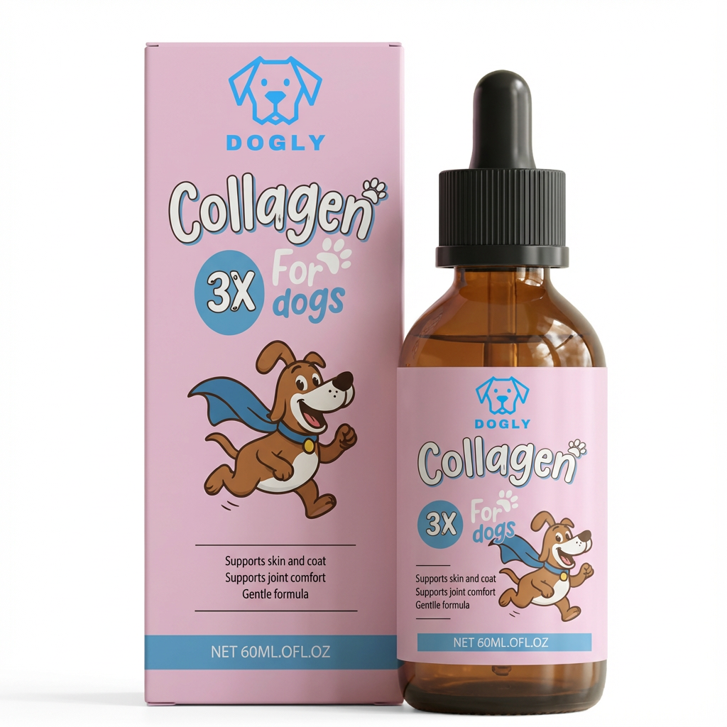 Dog Liquid Collagen | Pet Supplement – Skin, Coat & Joint Support
