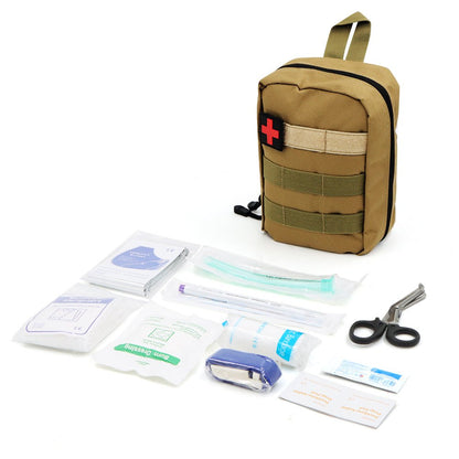 Compact Tactical MOLLE First Aid Pouch for Prepared Owners