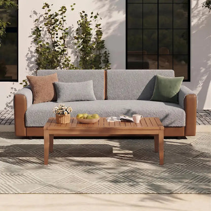 All-Season Breathable Chenille Couch Cover — Scratch-Resistant Sofa Protection for Outdoor Furniture