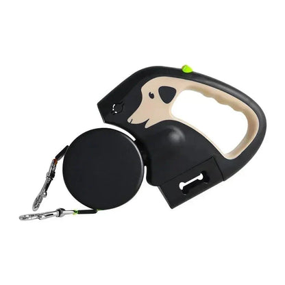 3-in-1 Duo Belt with Flashlight | Dual Retractable Leash for Dogs