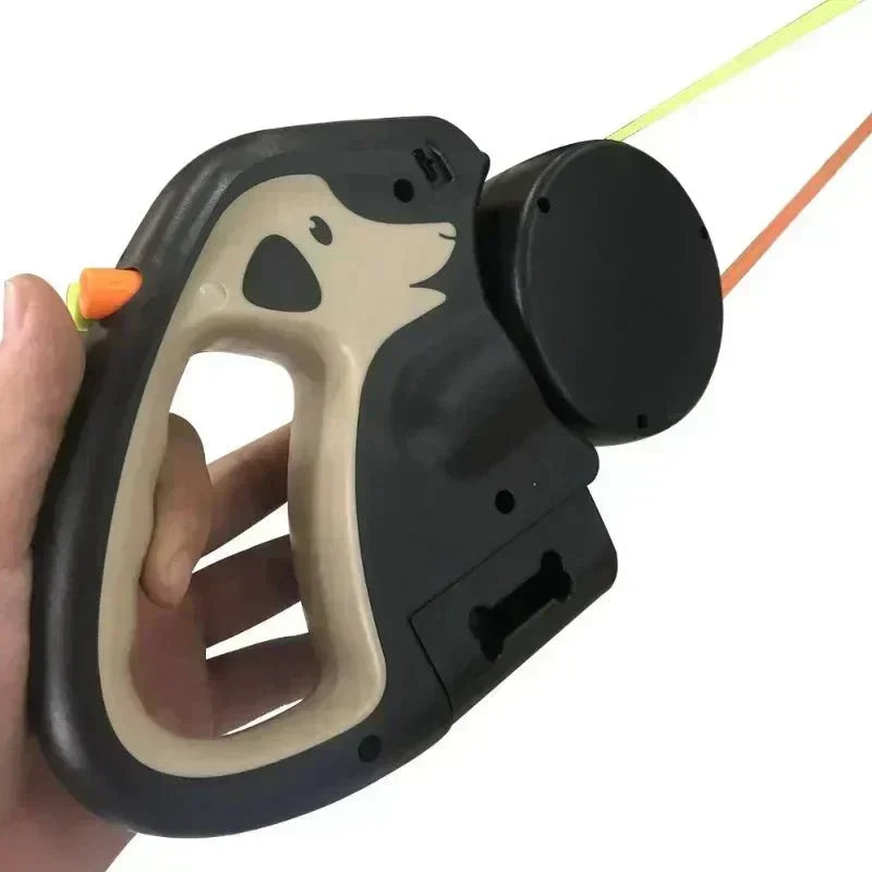 3-in-1 Duo Belt with Flashlight | Dual Retractable Leash for Dogs