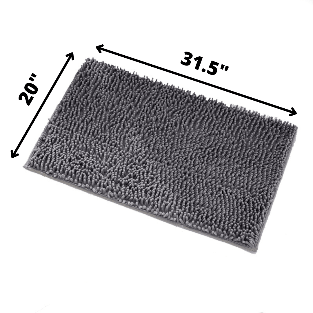 Superabsorbent Microfiber Paw Mat for Mud-Free Floors